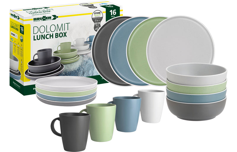 Set piatti Lunch Box DOLOMIT - Brunner