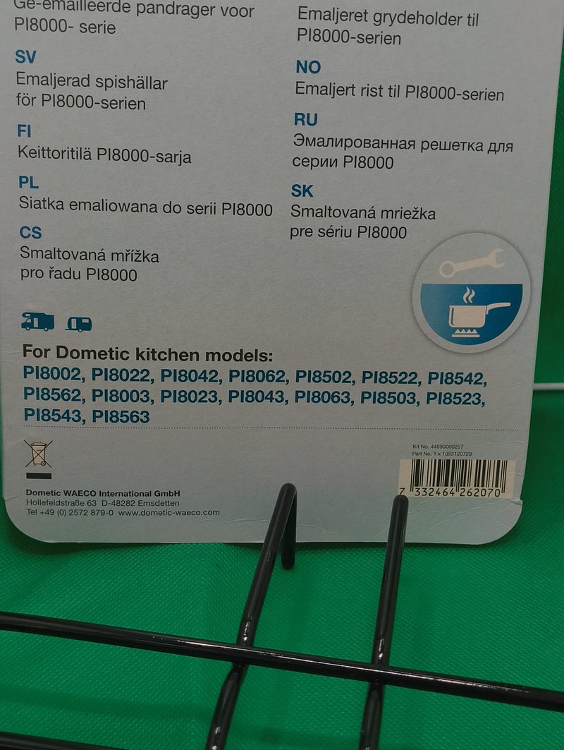 Griglia smaltata per la serie PI8000 DOMETIC
