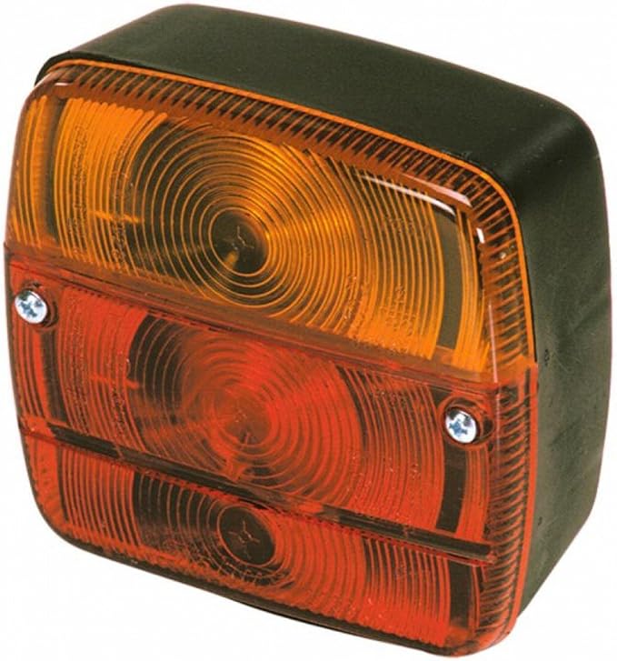 Fanale Posteriore - Lato Destro 108x53x107 Mm Con Indicatore Di Direzione E Luce Stop