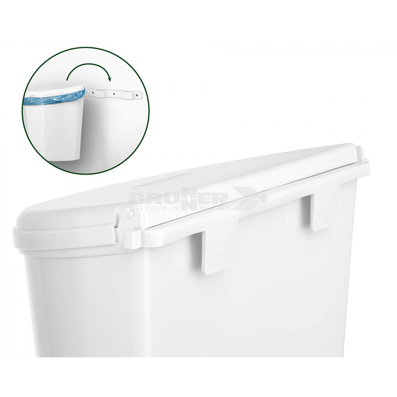 Cestino Pillar XL - bianco
