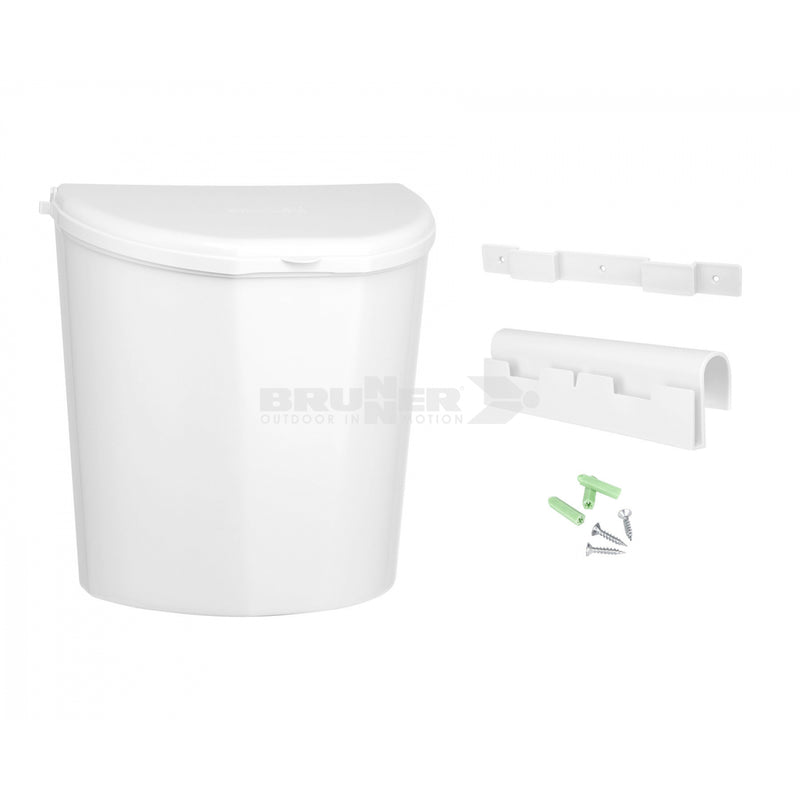 Cestino Pillar XL - bianco