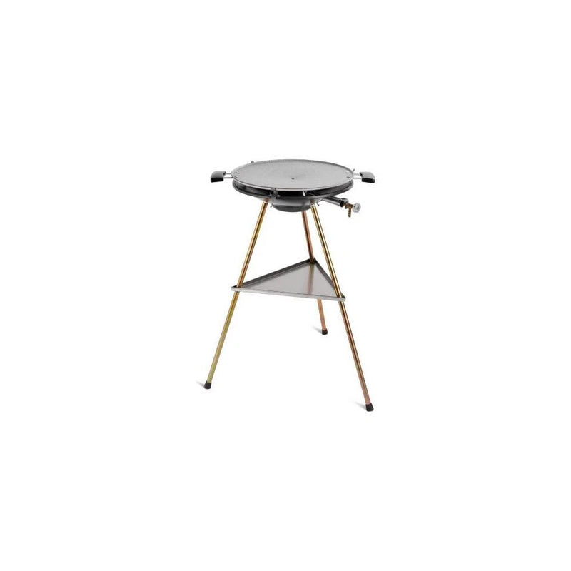 Grill 220 BBQ Barbecue a Gas GPL con Piastra da 42 Cm di Diametro