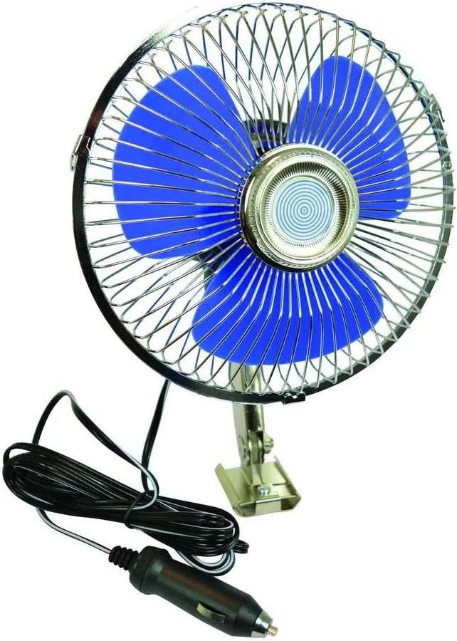 Ventilatore 12V Oscillante Per Camper Auto Camion