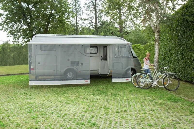 Fiamma Sun View XL Grey parete frontale 400