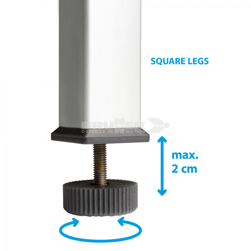 Tavolo Titanium Quadra Compack 4 - Brunner