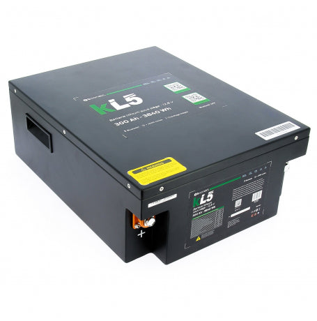 Batteria al litio compatta KL5 300 Ah con sistema di riscaldamento