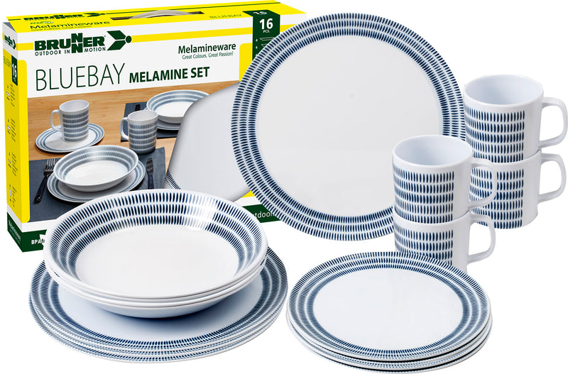 Melamine set Bluebay - Brunner