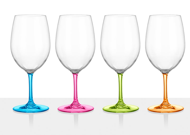 Set 4 bicchieri da vino Wineglass Glamour - Brunner