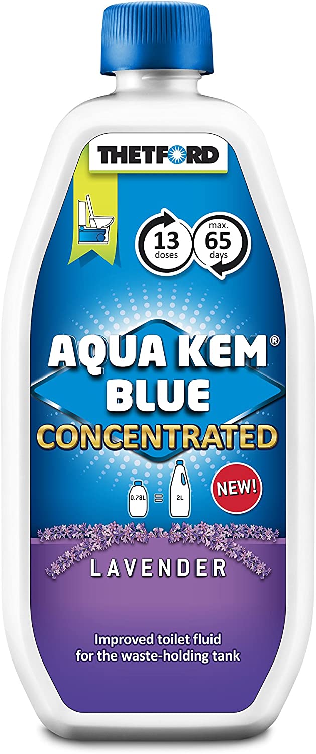 Aqua Kem Blue Concentrated Lavender 0.78L - THETFORD