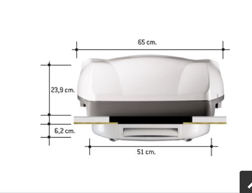 Climatiseur Telair Silent 5400H avec pompe à chaleur: Accessoires  camping-car/caravane - Camperbros srl