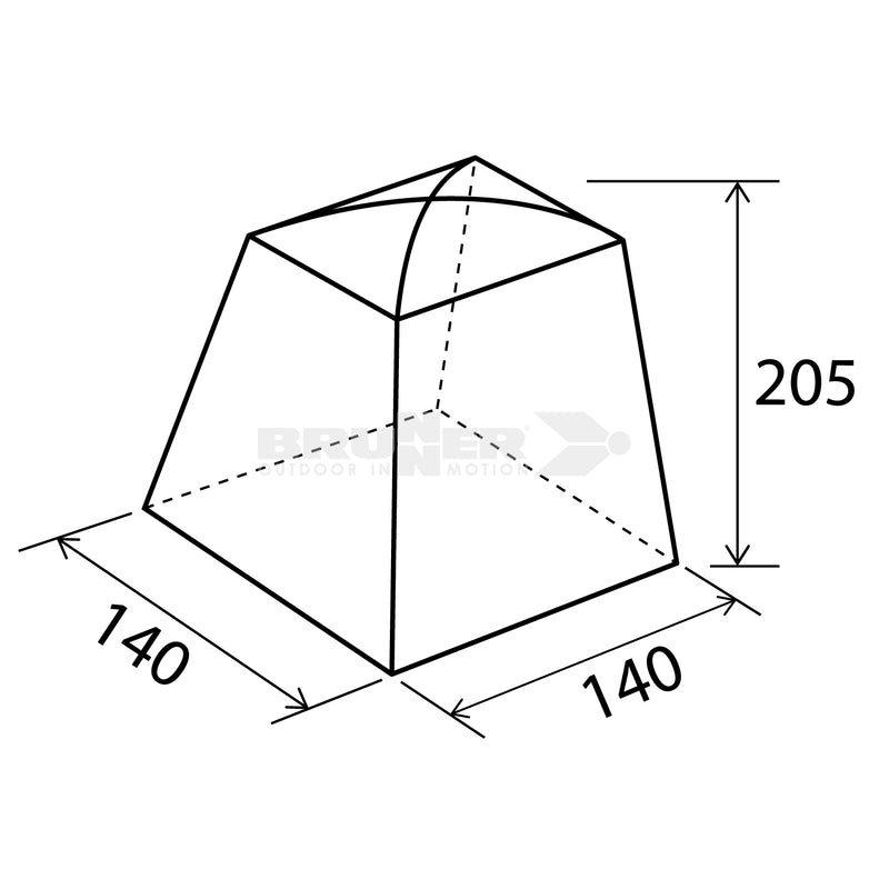 Tenda Cabina II - Brunner