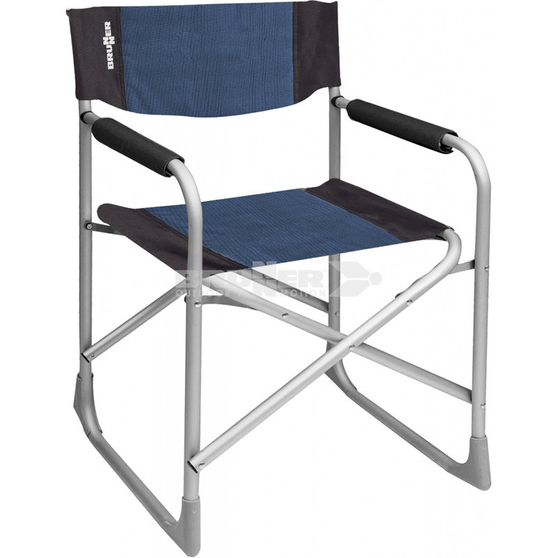 Sedia Captain (nero-blu) - Brunner