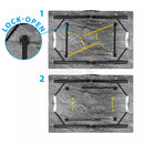 Tavolo ultraleggero Elù Duplit - Brunner