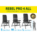 Sedia Rebel PRO Small Blue - Brunner