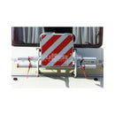 Cartello Zebra ALU - Brunner